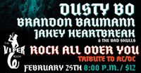 Brandon Baumann, Dusty Bo & Jakey Heartbreak and the Bad Skulls. Special late set of AC/DC deep cuts