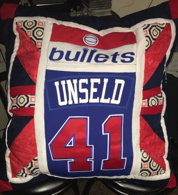 Wes Unseld XL Pillow (3'x3') - $90
