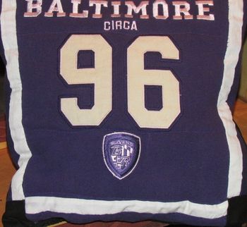 "Baltimore '96" Throwback Pillow - $35
