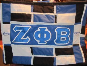 Zeta Phi Beta shoulder bag - $35
