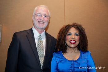 with the great Roberta Flack
