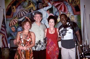 Andrea, Craig, Lori and Alfred "Uganda" Roberts, Jazz National Park, 2005
