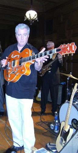 Jim Bracken, lead vocalist and rhythm guitarist, The Ragin' Texans
