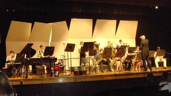 The BHSS Jazz Band performs "Homage to New Orleans" in concert
