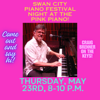 Craig Brenner at Swan City Piano Festival Night at The Pink Piano
