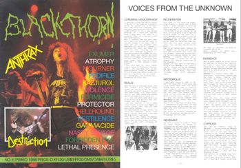 Blackthorn #6 1987
Risskov Denmark
Esben Sorensen - Editor
