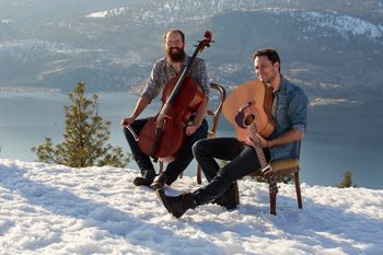 Nils Loewen, Michael Huber, Okanagan Lake, BC
