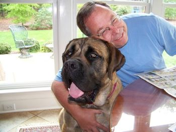 Rocky with his Dad
