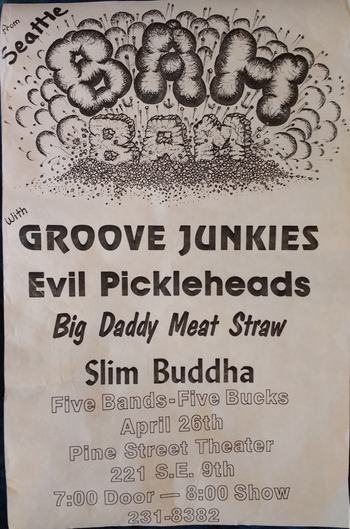 Bam Bam, Groove Junkies, Slim Buddha
