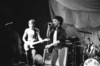 Tommy Martin, Tina Bell, Bam Bam at The Metropolis in Seattle 1984. pics by David Ledgerwood.
