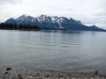 Atlin Lake, BC from shore
