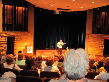 Performing at the Country Music Hall of Fame's Ford Theater, for Bluegrass & Beyond
