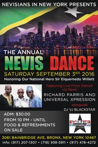 Nevis Dance Honoring Willett