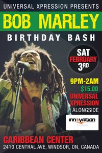 Black History Bob Marley Tribute