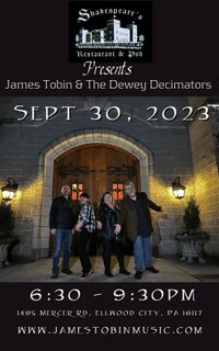 James Tobin & The Dewey Decimators Live Music