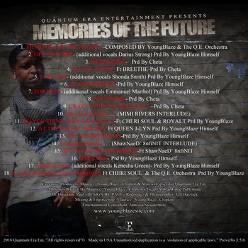 Youngblaze memories of the future back cover
