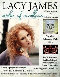Purchase tickets here for our Circles of Swallows album release party in Philadelphia