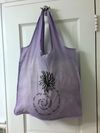 "In the Garden" eyeflower/lyric reusable shopping bag