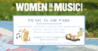Picnic in the Park with Women in Music Denver featuring Live Music from Darcy Nelson