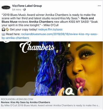 ANNIKA CHAMBER - VIZZTONE LABEL GROUP
