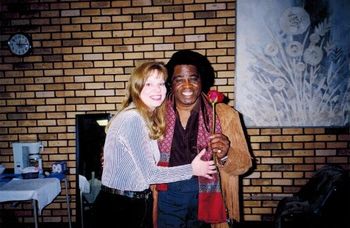 Joan and James Brown
