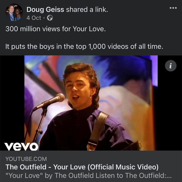 Doug Geiss The Outfield