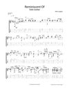 "Reminiscent Of" - composed by Mark Leggett, TAB/Notation (PDF & GuitarPro File)