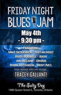Guesting @ The Salty Dog Blues Jam