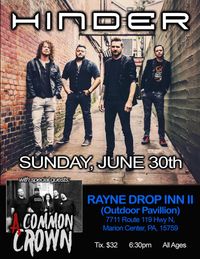 A Common Crown Opens for HINDER
