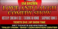 Love and Laugh Comedy Show w/ Ronnie G featuring Tricia Tribble