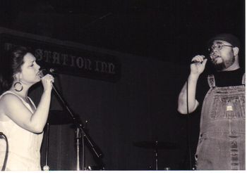 With Joy Lynn White at The Station Inn in Nashville, TN
