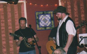 Rip it up, Jimmy! Live at Caffe Lena: Jimmy Ryan, mandolin; Jeff Sohn, bass
