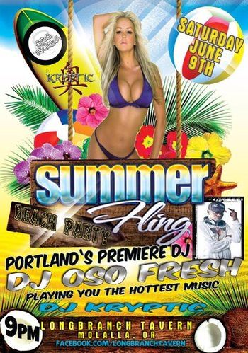 Summer Fling 2012 @ Longbranch Tavern ft. DJ Oso Fresh & DJ Kryptic
