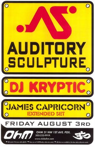 Friday August 3rd 2001 @ The Ohm
