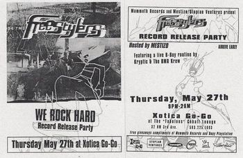 Freestylers Record Release Party @ The Cobalt Lounge
