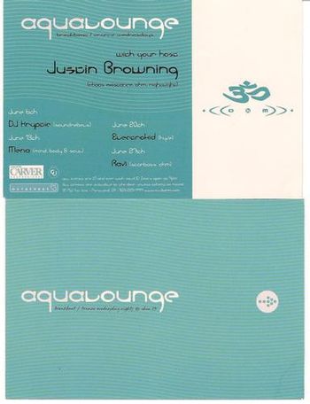 AquaLounge @ The Ohm June 6th 200?
