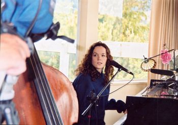 Allison Crowe - rehearsing at home (circa 2000)

