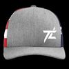 Heather Gray/Stars and Stripes “TL” Logo Hat