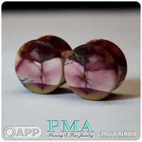 3/4" Mookaite Plugs (Pair)