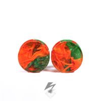 3/4" Orange Aqua Power Plugs (Pair)