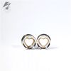 1/2" Steel Double Flared Eyelets with Brass Heart Insert (Pair)