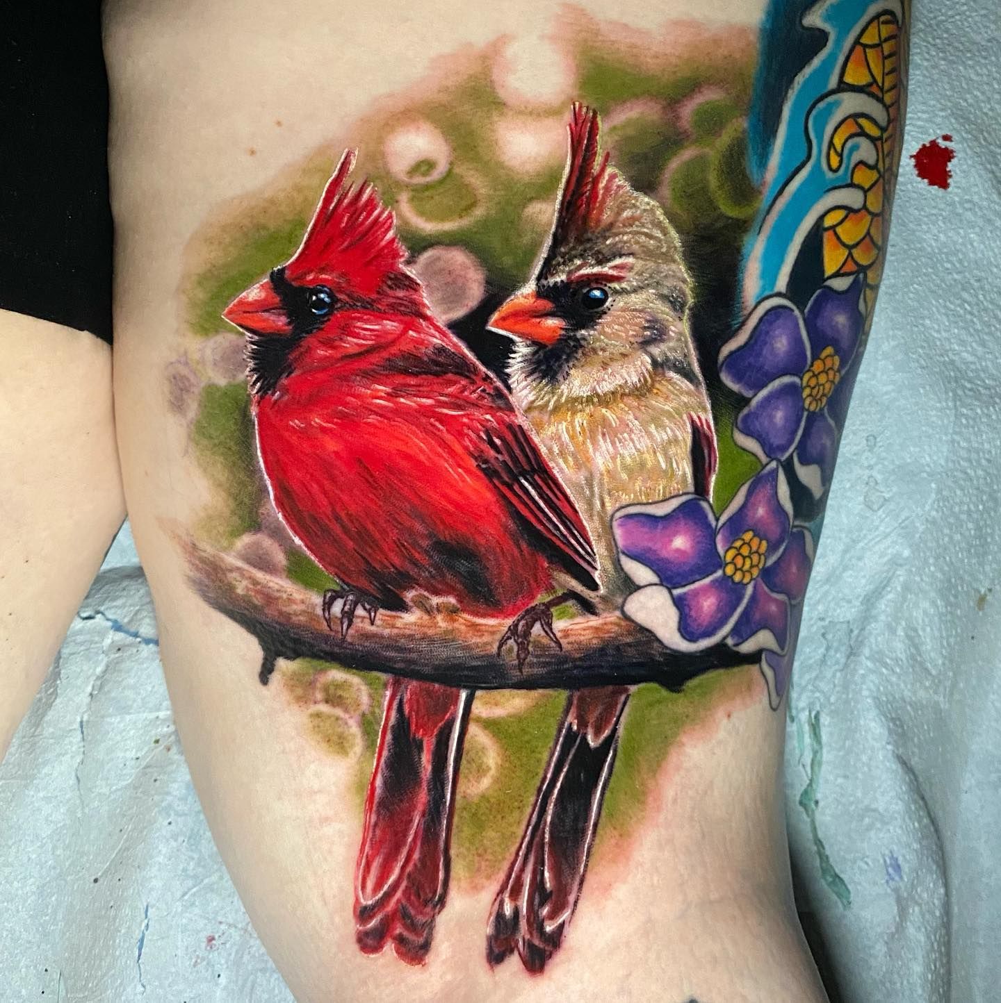 20 Cute Cardinal Tattoos Ideas