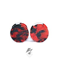 3/4"Red Black Power Plugs (Pair)