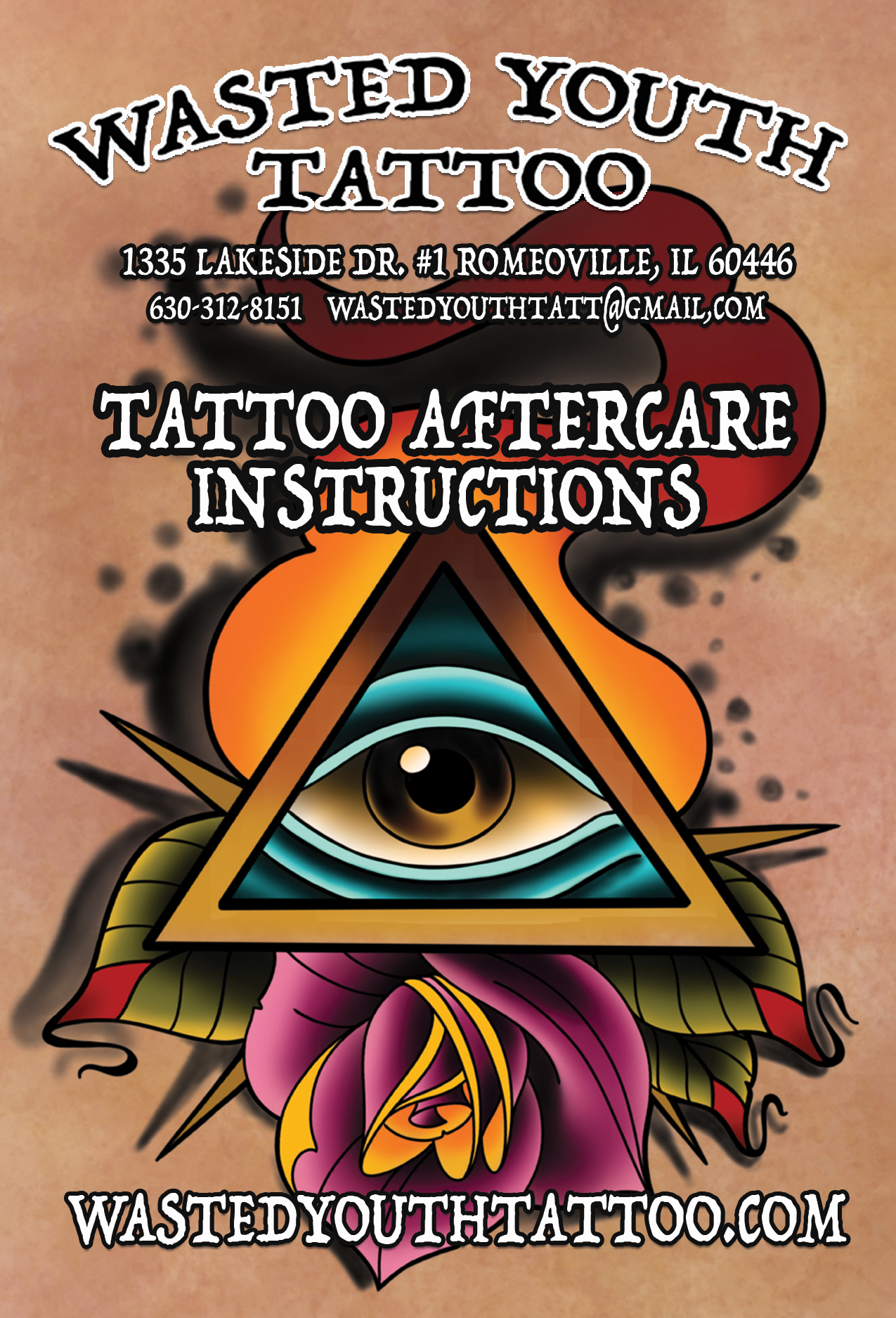 Pacific Soul Tattoo Flyer - Poster - Ad :: Behance