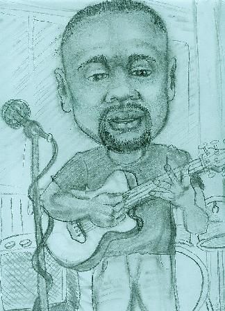 Caricature done at Manny's Smokehouse Oct 1, 2005 by Jon Digman (famous underground artist)
