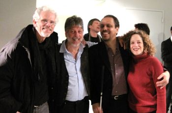 L to R: Mauricio Maestro, Itiberê Zwarg, Vanderlei, Susan
