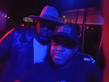 DJ Tron with Big Daddy Kane
