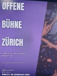 Offene Bühne Zürich #47