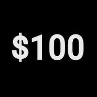 $100 Contribution