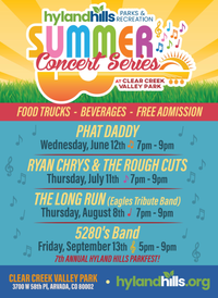 The Long Run • Hyland Hills Parks & Rec Summer Concert Series